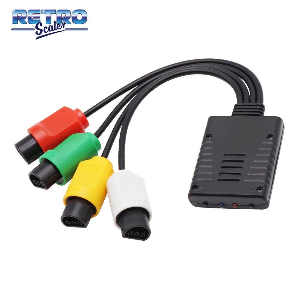 RetroScaler BlueRetro Wireless Adapter – Supports Up to 4 Controllers for Nintendo 64 N64