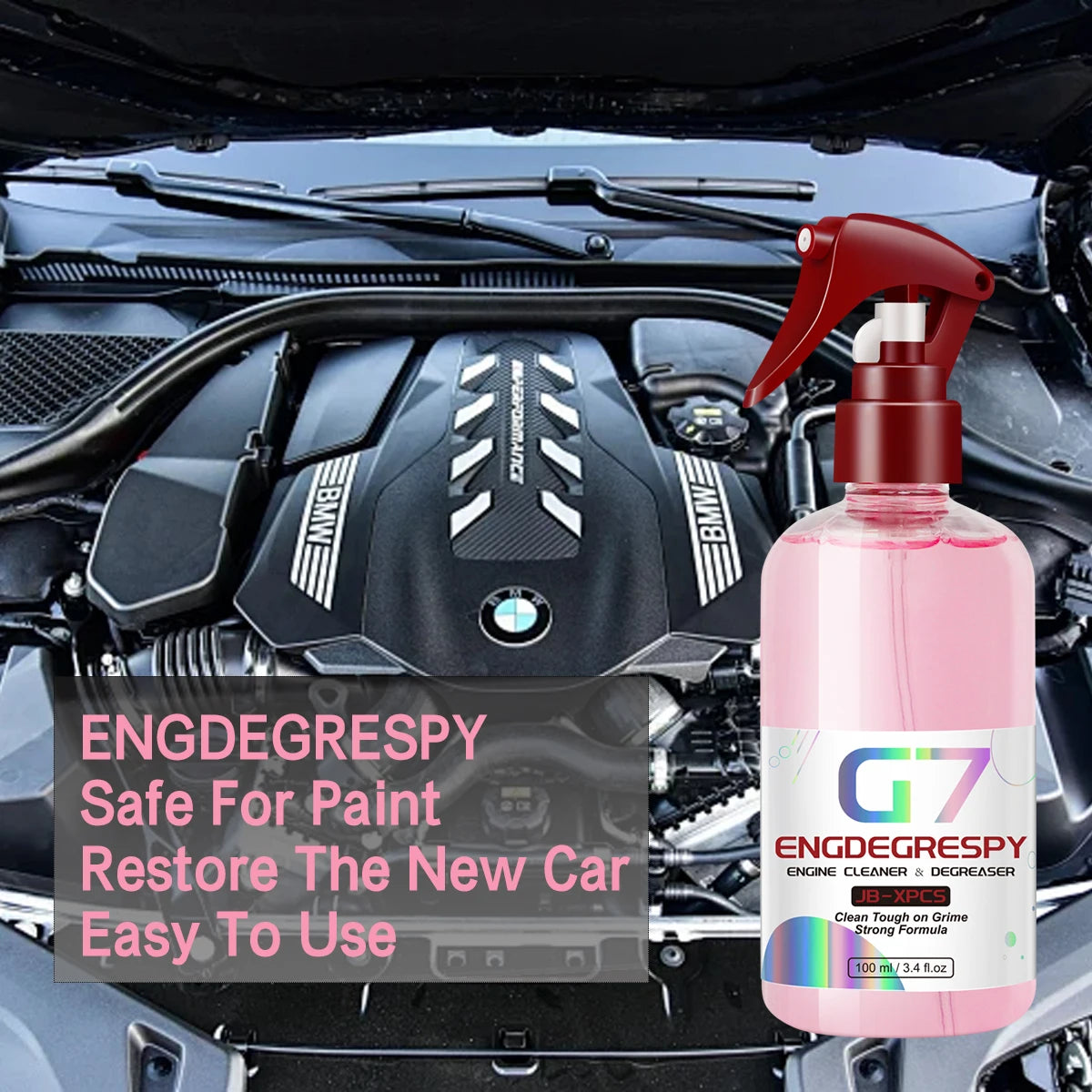 Car Engine Bay Cleaner | Powerful Decontamination Cleaning Product for Engine Compartment – G7 ENGDEGRESPY