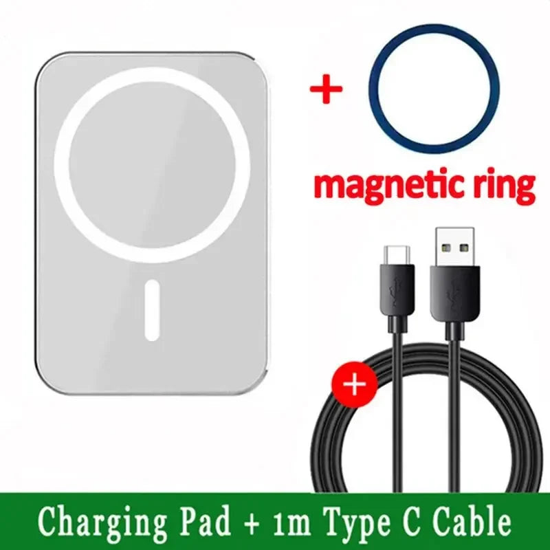Magnetic Wireless Car Charger for MagSafe - iPhone 12/13/14/15 Pro Max, Mini, Air Vent Phone Holder Stand, Fast Charging
