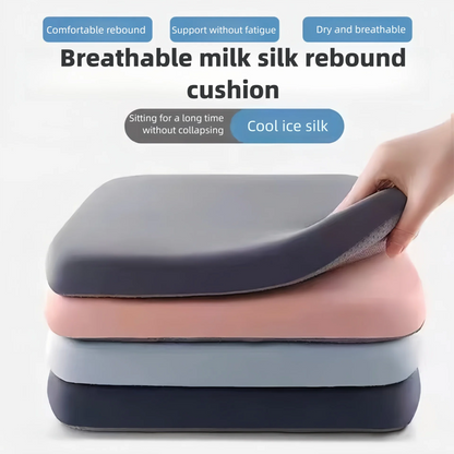Memory Foam Seat Cushion - Comfortable Support for Office Chairs, Cars, Wheelchairs & Sofas