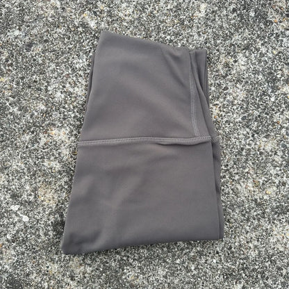 Women's High Waist Yoga Leggings - Soft Butter Fabric Fitness Pants With Back Waist Pocket For Gym & Sports Training