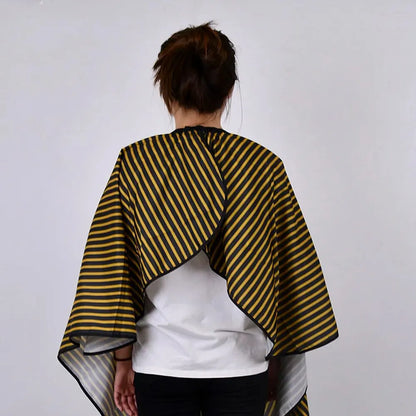 Salon Hairdressing Apron - Professional Hair Cutting Cape for Barbers, Styling Gown for Dyeing and Trimming