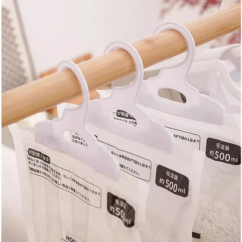 Hanging Dehumidifier Bag – Large Household Moisture & Mildew-Proof Water Absorption Desiccant
