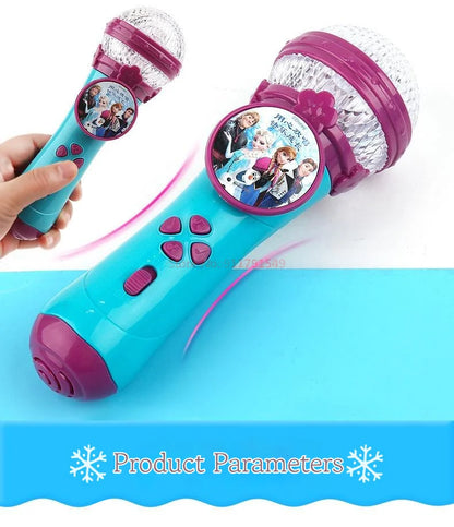 Disney Princess Minnie Singing Microphone – Music Toy for Girls, Frozen Baby Song Gift