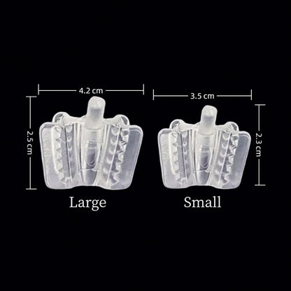 5pcs Dental Mouth Support Saliva Ejector Suction Tips with Occlusal Pad Mouth Opener Retractor