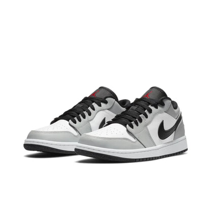 Nike Air Jordan 1 Low – Light Smoke Grey Retro Basketball Shoes | Men's Wear-Resistant, Anti-Slip Sneakers