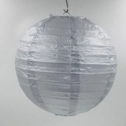 Round Paper Lanterns for Birthday Wedding Party Decor, DIY Hanging Lampion Balls, 4/6/8/10/12/14/16 Inch Craft Supplies