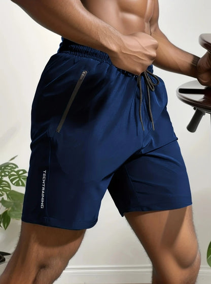 Men’s Summer Sports Shorts – Quick-Dry Breathable Gym, Running & Cycling Bottoms with Drawstring Waist, Casual Workout Outfit