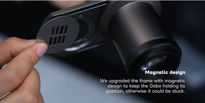 Mini Snoot Projection Attachment – Compatible with Zhiyun, Ulanzi, & Godox Mounts