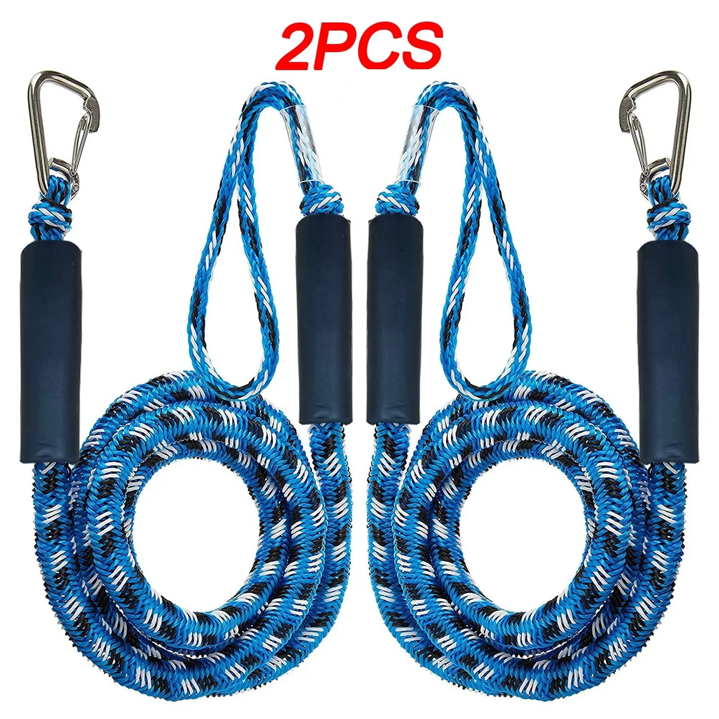2/1PCS Dock Lines Elastic Marine Rope – Bungee Cords Shock Ties for Kayak & Boat Accessories