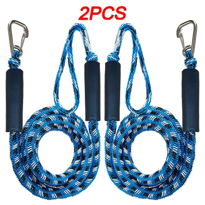2/1PCS Dock Lines Elastic Marine Rope – Bungee Cords Shock Ties for Kayak & Boat Accessories