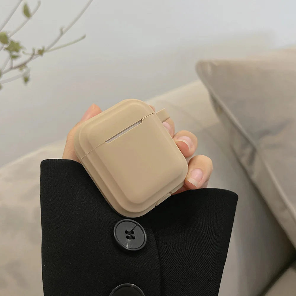 Retro Green High-Quality Earphone Case for Apple AirPods 1/2/3/4 & Pro 2 — Protective Charging Box Shell