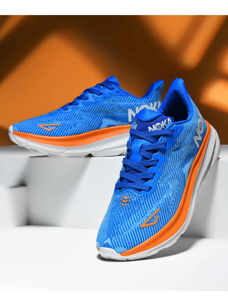 Men's Sports Running Shoes - Carbon Plate Marathon Sneakers, Lightweight & Breathable Athletic Shoes for Women