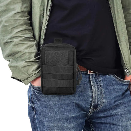 Outdoor Molle Waist Bag – Utility EDC Tool Pouch, Phone Holder for Hiking, Camping & Hunting