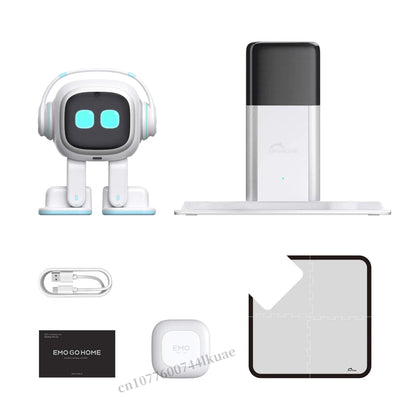 EMO AI Robot Toy – Intelligent Desktop Smart Pet Companion, Electronic Interactive Children’s Educational Gift & Home Decoration