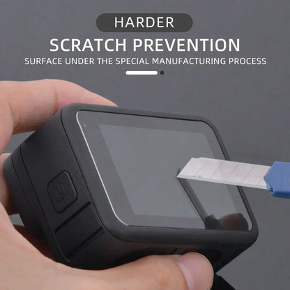LCD Screen Protector for GoPro Hero 9–13 – HD Clear Tempered Glass Lens Film, Camera Accessories