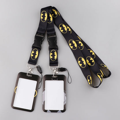 Cartoon Keychain Lanyard — Cool Credential Holder for Passport, Credit Card & Phone Accessories Gift