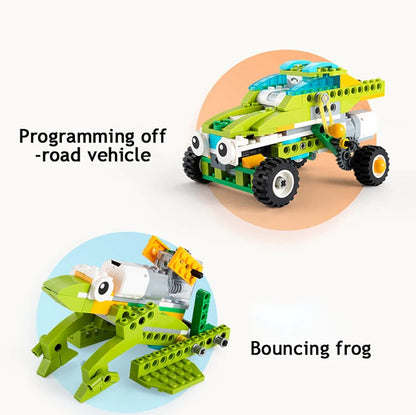 NEW WeDo 2.0 Core Set Robotics STEAM Kit – Compatible with 45300 We-Do Building Blocks, DIY Educational Toy for Christmas