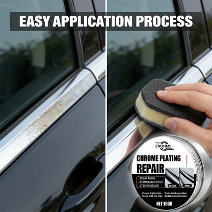 Chrome Refurbishment Paste – Car Wheel & Bumper Polishing and Restoration Solution