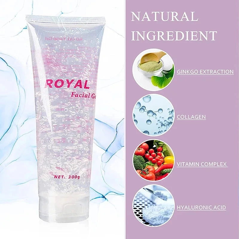 300ml Cooling Hair Removal Gel Cream – Full Body Depilatory Skin Care for Laser Hair Removal & Body Slimming (Men & Women)