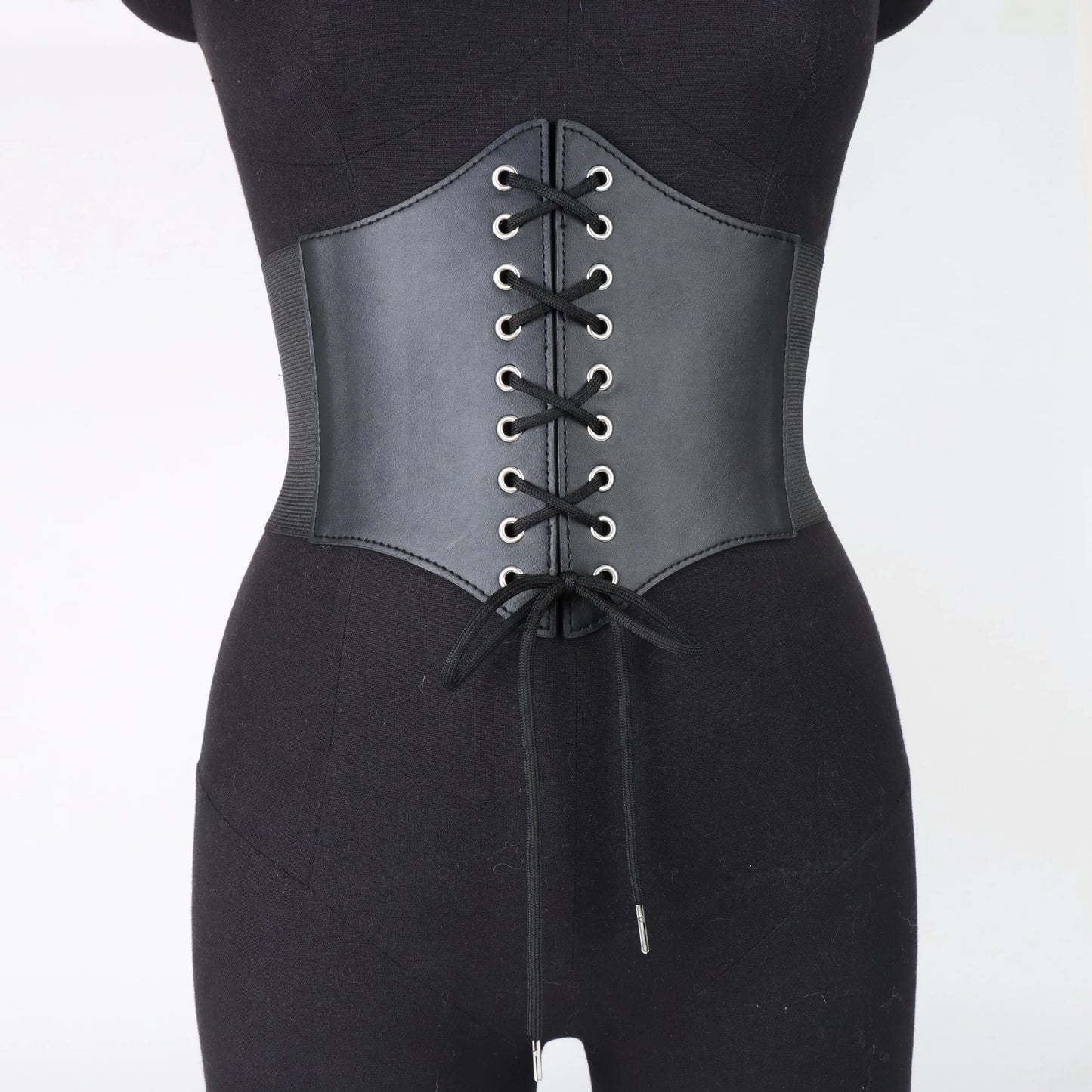 Medieval Wide Leather Armor Belt - Steampunk Waist Costume Accessory for Men & Women, Viking Knight Antique Waistband for LARP & Cosplay