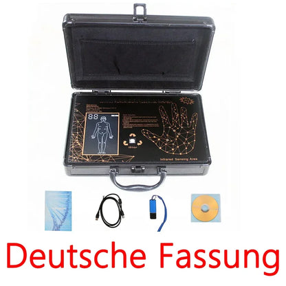Quantum Magnetic Full Body Analyzer - Bioimpedance Resonance Scanning & Wellness Analysis Machine