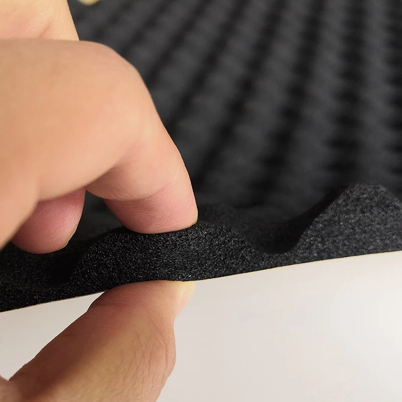 80×50cm Car Soundproofing Mat - Acoustic Foam Heat-Resistant Insulation for Auto Studios