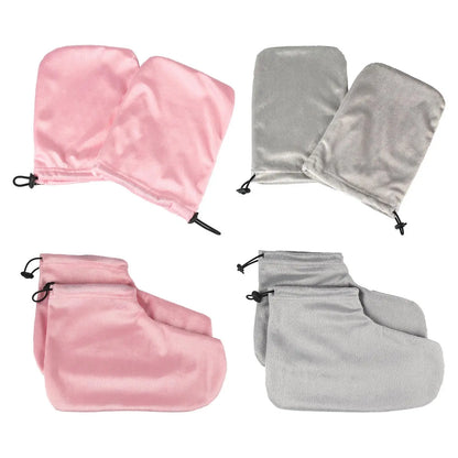 Paraffin Wax Mitts for Hands & Feet – Warmth Covers for Nail Art & Spa Treatments