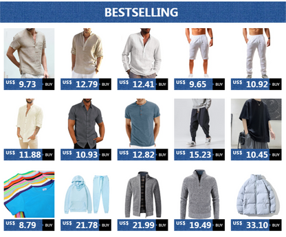 Men’s Cotton Linen Shorts – Breathable Summer Solid Color Linen Trousers, Fitness Streetwear S-3XL