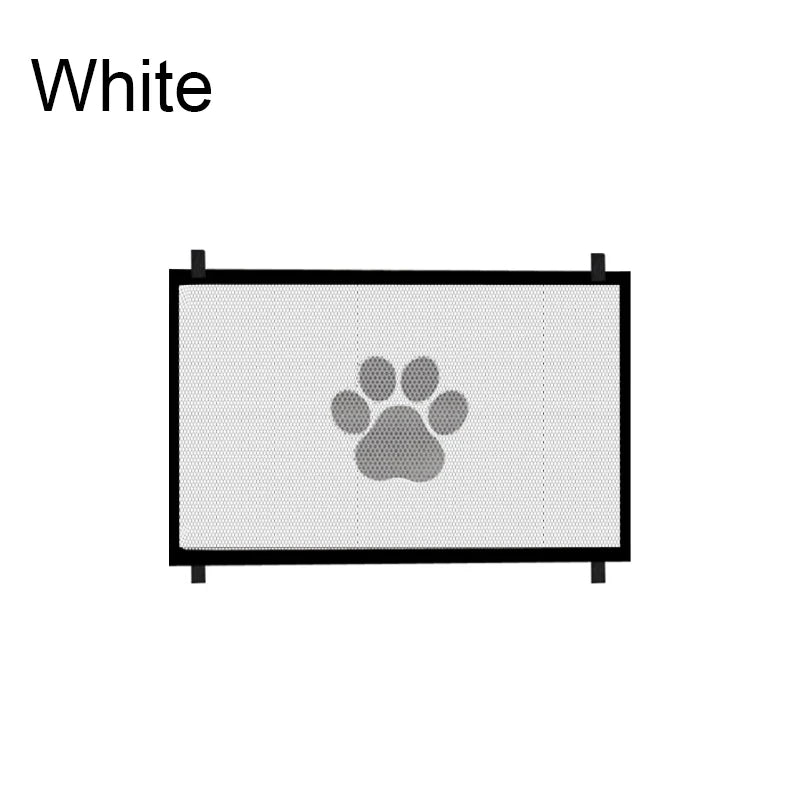 Portable Folding Pet Barrier Fence – Breathable Mesh Safety Fence for Cats & Dogs