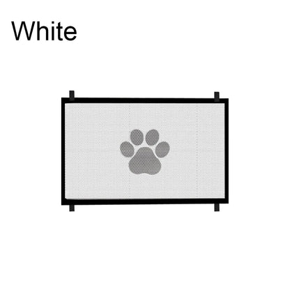 Portable Folding Pet Barrier Fence – Breathable Mesh Safety Fence for Cats & Dogs