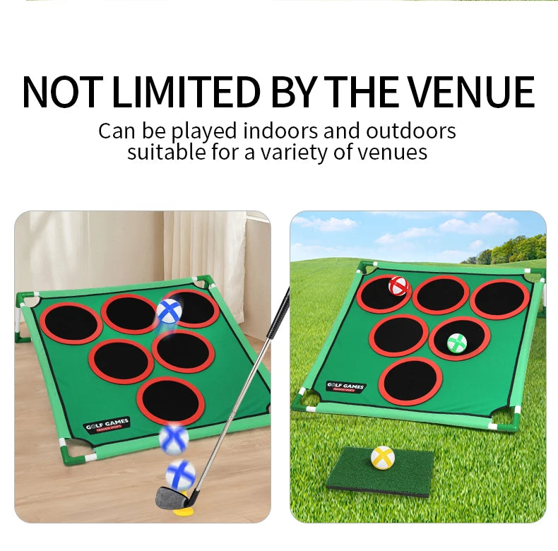 Govllfoz Golf Practice Mat – Warm & Cozy Gaming Blanket for Golf Techniques, Sticky Ball, Tiled or Hanging