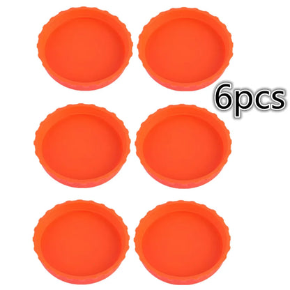 Reusable Beverage Can Covers - Silicone Soda Can Lids, Leak-Proof Sealing Protectors for Cans & Bottles