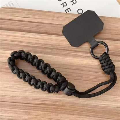 Adjustable Phone Lanyard Wrist Strap - Handwoven Universal Anti-Drop Rope for Outdoor Sports and Daily Use