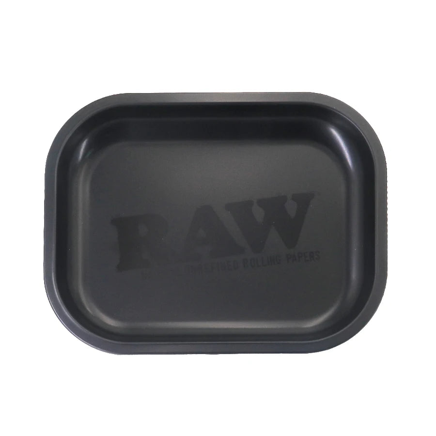 Black Herb Spice Grinder & Rolling Tray Combo
