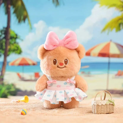 Butter Bear Wardrobe Series Blind Box – Cute Action Figure Doll Keyring Mystery Toy for Kids & Birthday Gifts