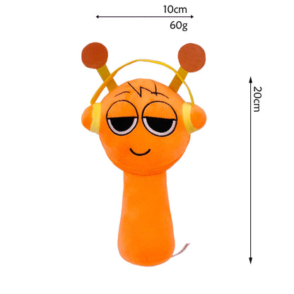 Sprunki Plush Doll Toy — Cartoon Stuffed Pillow for Kids, Birthday & Christmas Gift
