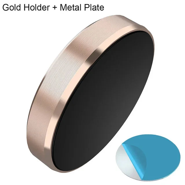 Universal Magnetic Car Phone Holder — Dashboard & Wall Mount Stand for iPhone, Xiaomi, Huawei, Samsung
