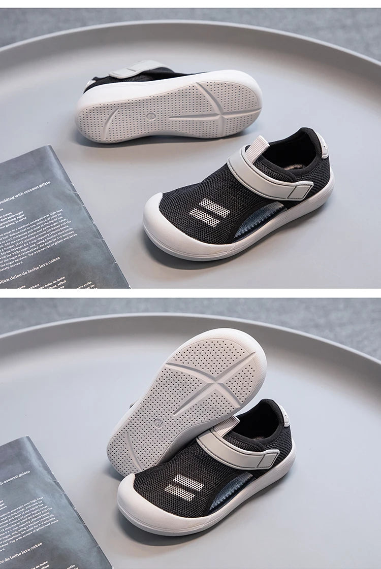 Kids’ Breathable Sport Sandals – Lightweight Summer Beach Shoes, Closed-Toe Casual Sandals for Boys & Girls