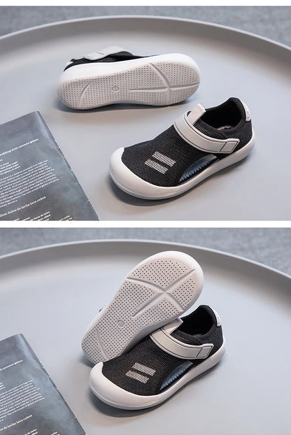 Kids’ Breathable Sport Sandals – Lightweight Summer Beach Shoes, Closed-Toe Casual Sandals for Boys & Girls