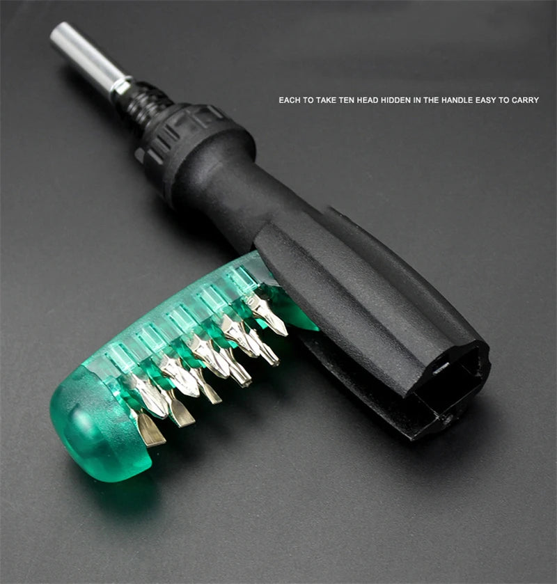 Magnetic Screwdriver Bit Set – Multi-Function Phillips Hand Tool Kit for Home & Car Repair
