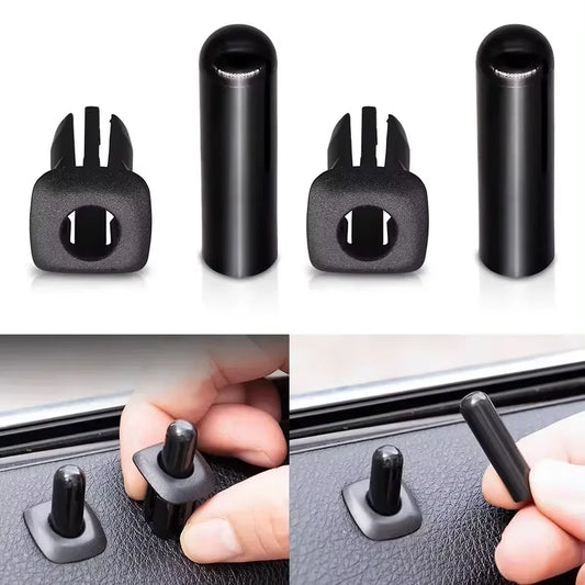 Car Door Lock Pin Covers - Security Latch Button Caps for BMW E60 E90 E70 E84 F10 F30 X5 X3 Series