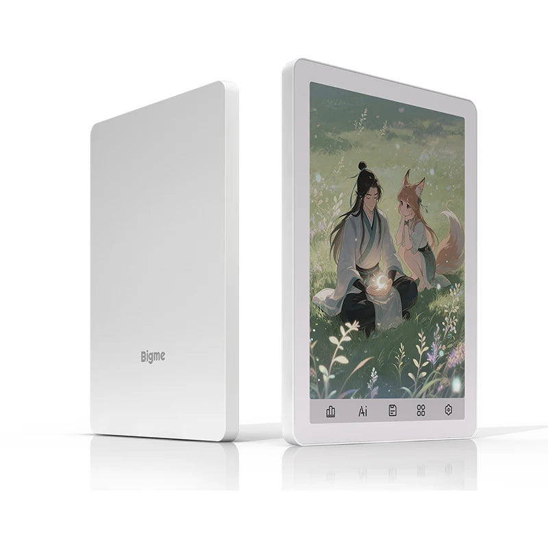 Bigme B6 6" E-Book Reader – E-Ink Display, 36-Level Front Light, Android 14, 4+64GB, Google Play