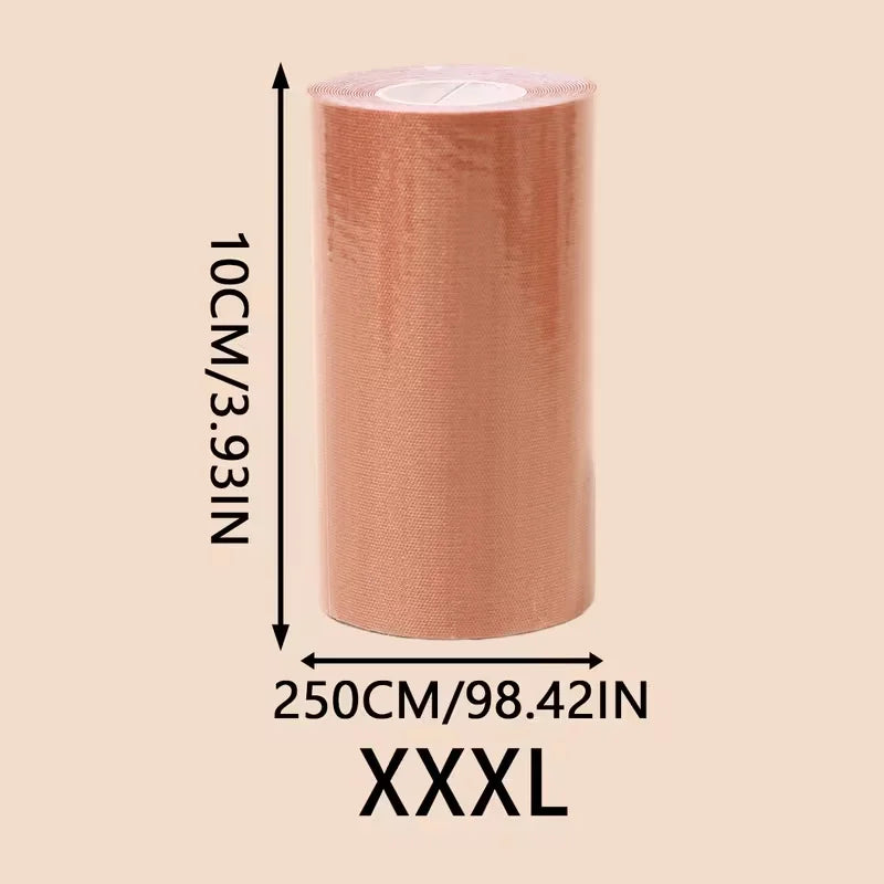 Adhesive Breast Lift Tape – Invisible Bust Support for B–E Cup Sizes and Backless or Strapless Outfits