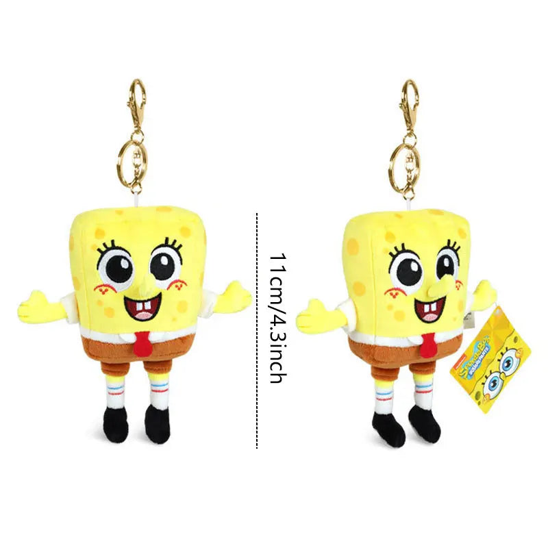 Anime Spongebob SquarePants Plush Toys – Patrick, Squidward, Mr. Krabs & Gary Stuffed Cartoon Toys, Birthday Gift for Kids