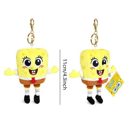 Anime Spongebob SquarePants Plush Toys – Patrick, Squidward, Mr. Krabs & Gary Stuffed Cartoon Toys, Birthday Gift for Kids