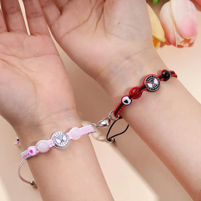 Spider Couple Bracelet - Adjustable Matching Jewelry for Valentine's Day, Everyday Wear and Romantic Gifts