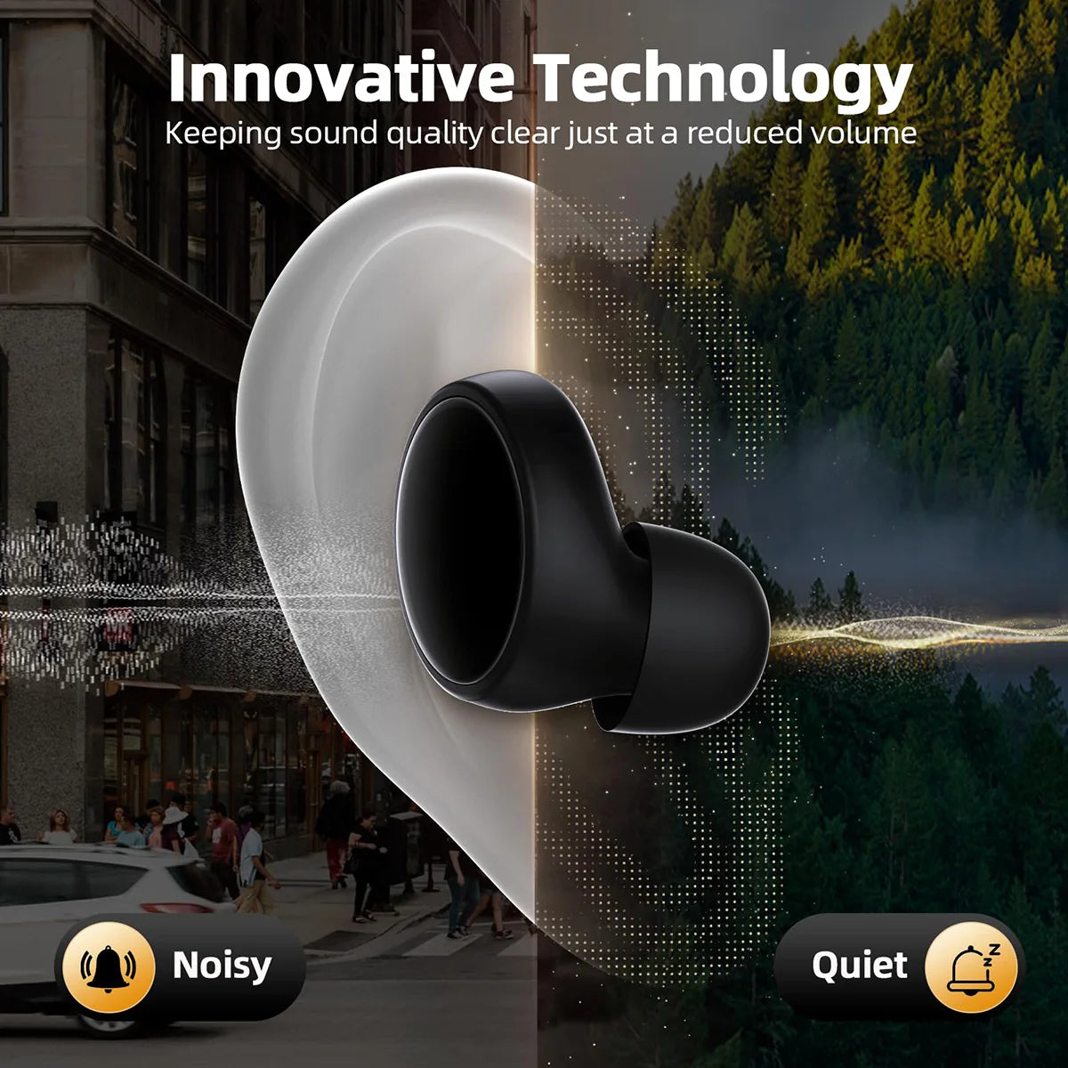Super Soft Reusable Ear Plugs – Noise Reduction for Sleeping, Travel, Work & Concerts