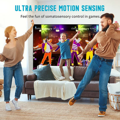 2-in-1 Wireless Controller for Nintendo Wii – Motion Plus Remote with Silicone Case