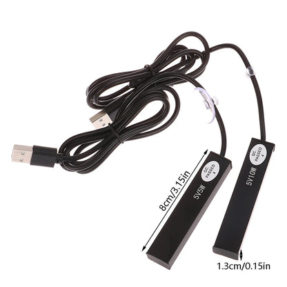 5/10W Mini USB Aquarium Heater - Energy Saving for Small Fish Tanks with Over Temperature Protection